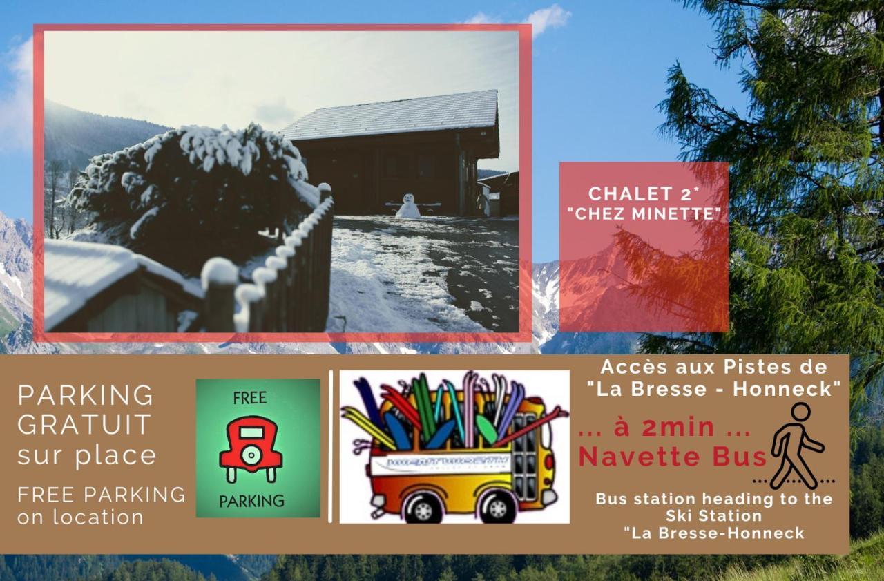 Le "Chalet De Minette" 2 Etoiles ลาแบรส ภายนอก รูปภาพ